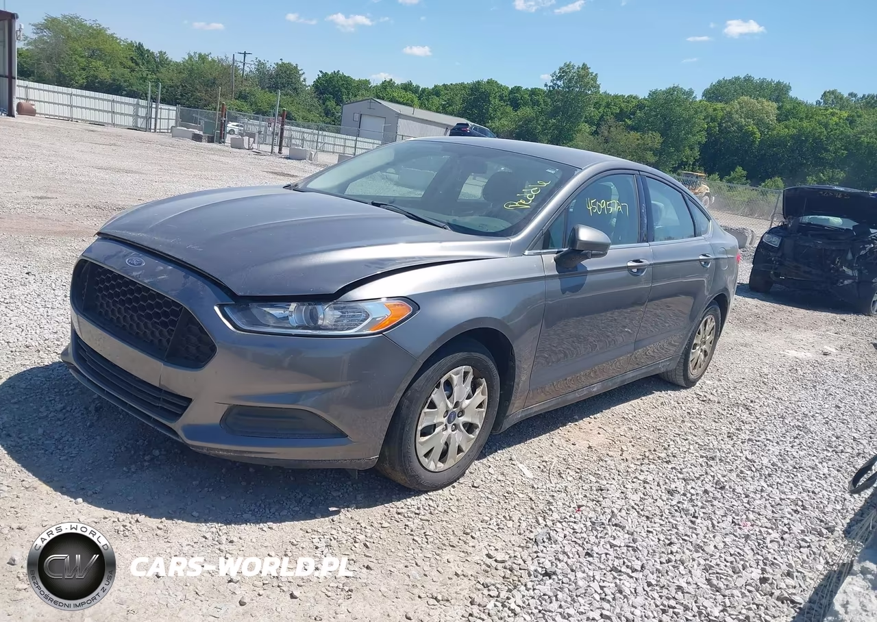 2014 Ford Fusion S VIN:3FA6P0G71ER108553 - 2