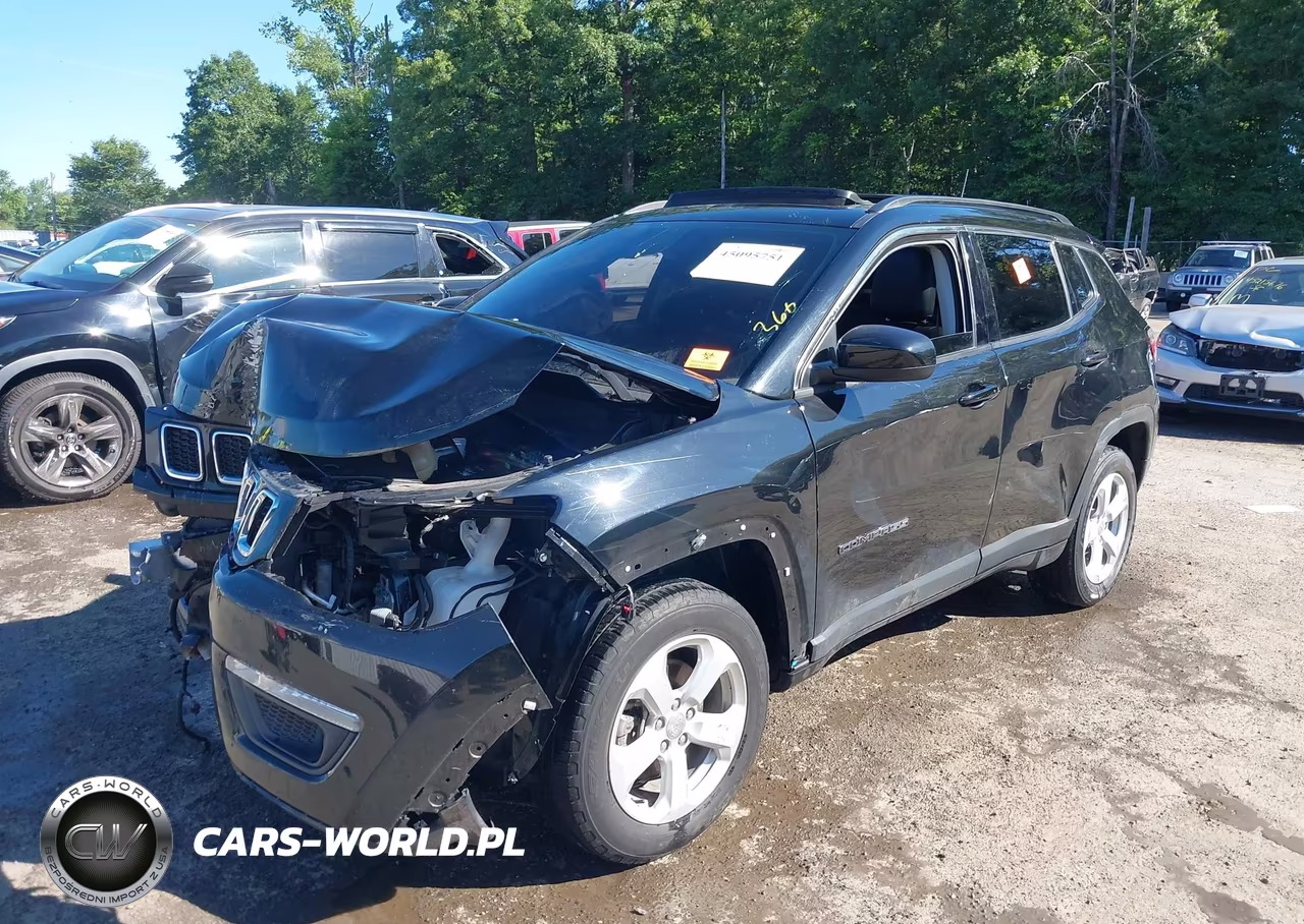 2021 Jeep Compass Latitude 4X4 VIN:3C4NJDBB5MT540591 - 2