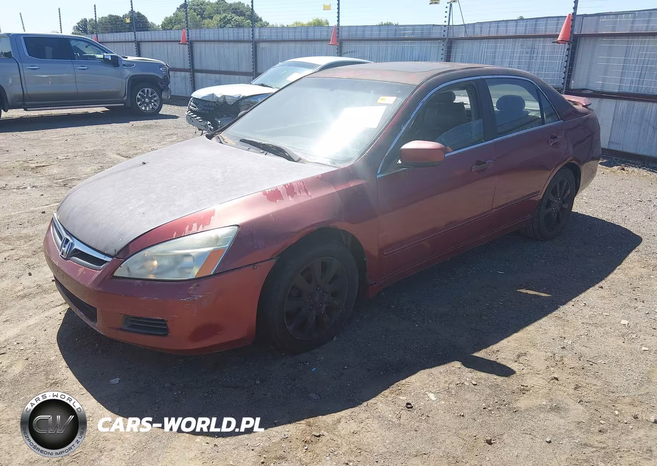 2007 Honda Accord 3.0 Ex VIN:1HGCM66527A048595 - 2