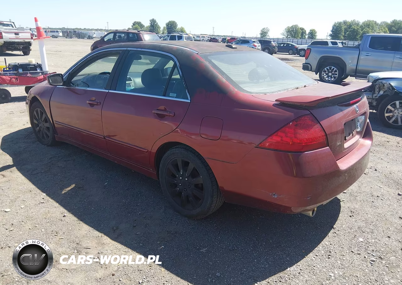 2007 Honda Accord 3.0 Ex VIN:1HGCM66527A048595 - 3