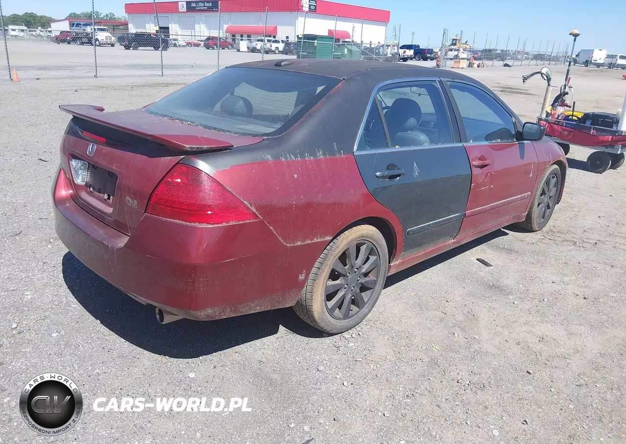 2007 Honda Accord 3.0 Ex VIN:1HGCM66527A048595 - 4