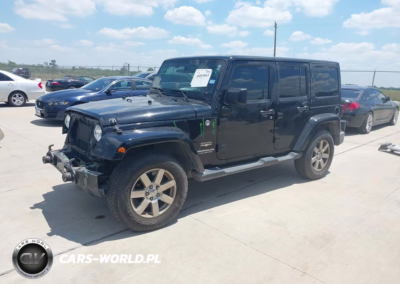 2015 Jeep Wrangler Unlimited Sahara VIN:1C4HJWEGXFL674690 - 2