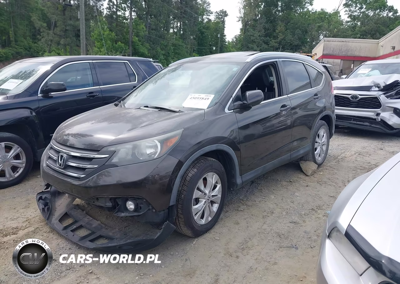 2013 Honda Cr-V Ex-L VIN:5J6RM3H74DL045892 - 2