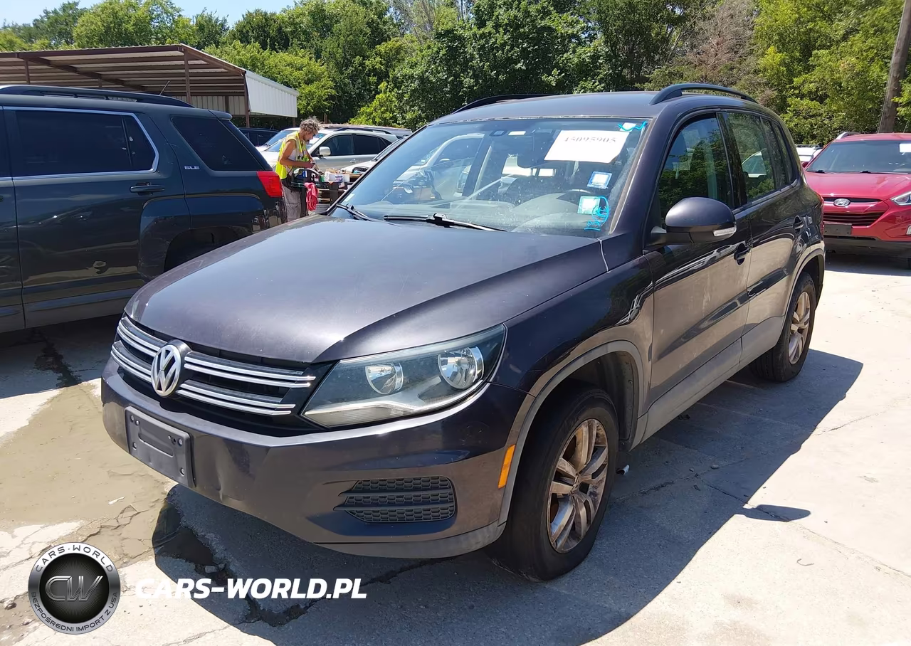 2016 Volkswagen Tiguan S VIN:WVGAV7AX6GW572350 - 2