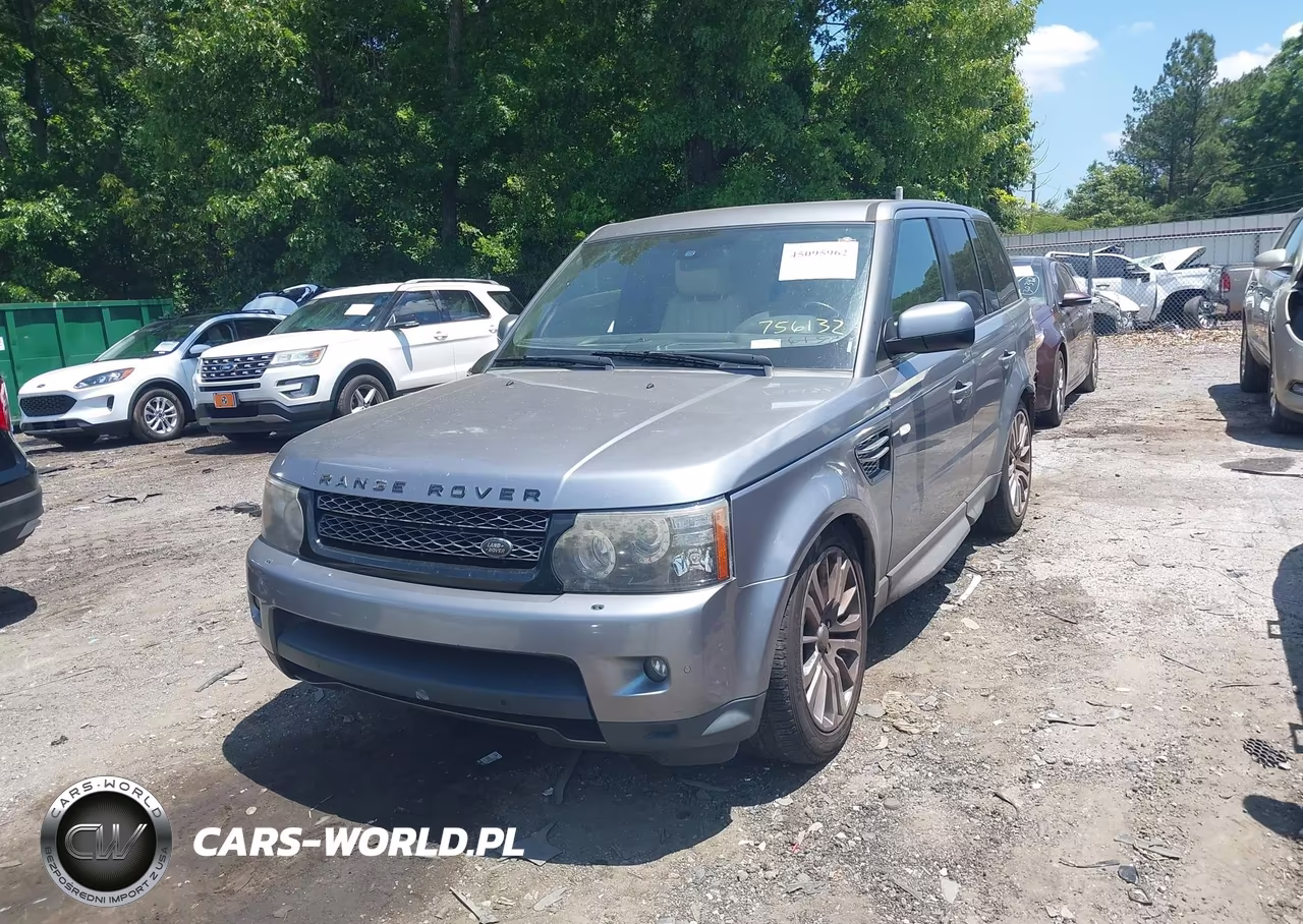 2012 Land Rover Range Rover Sport Hse VIN:SALSK2D4XCA756132 - 2