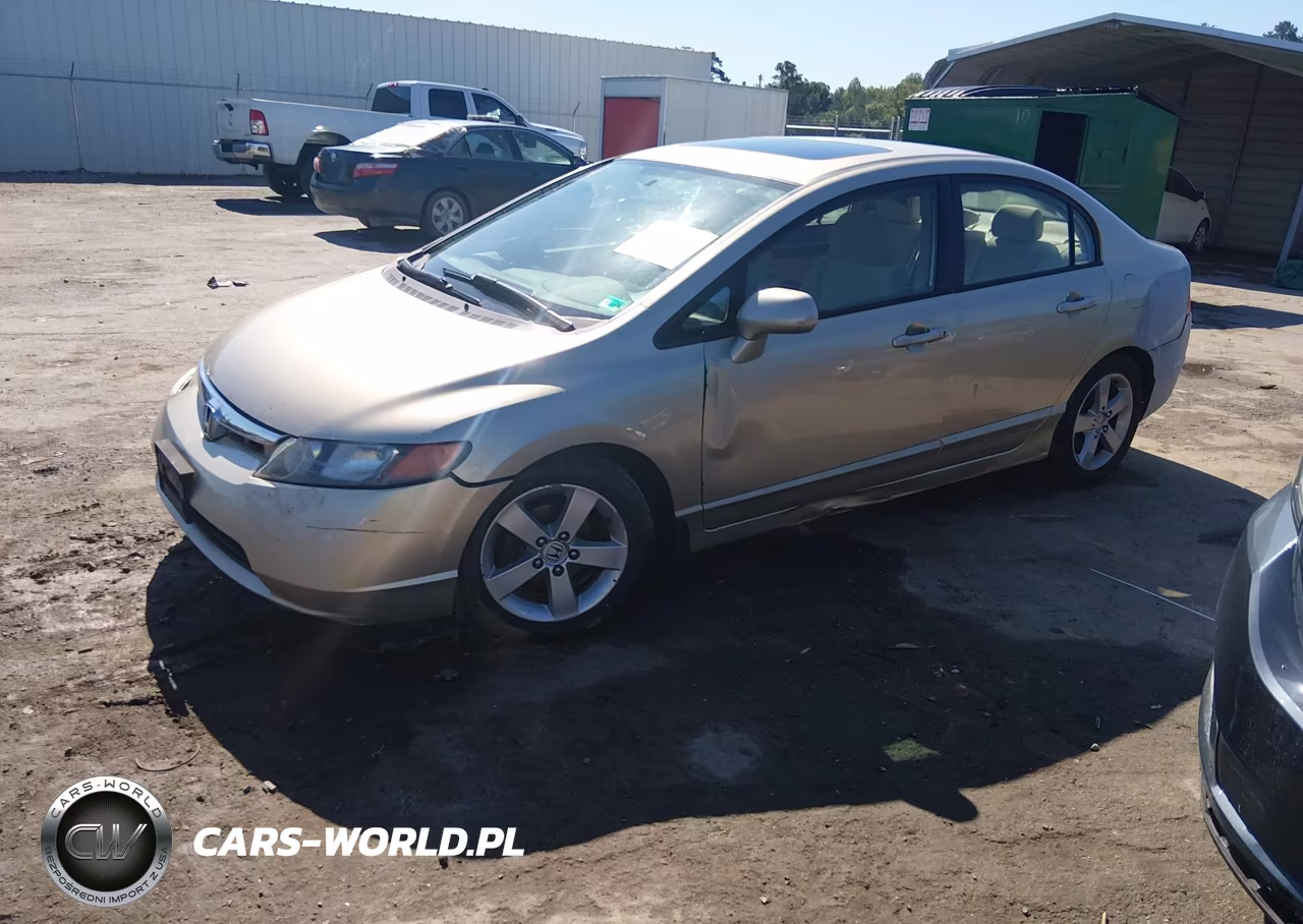 2007 Honda Civic Ex VIN:1HGFA16847L020627 - 2