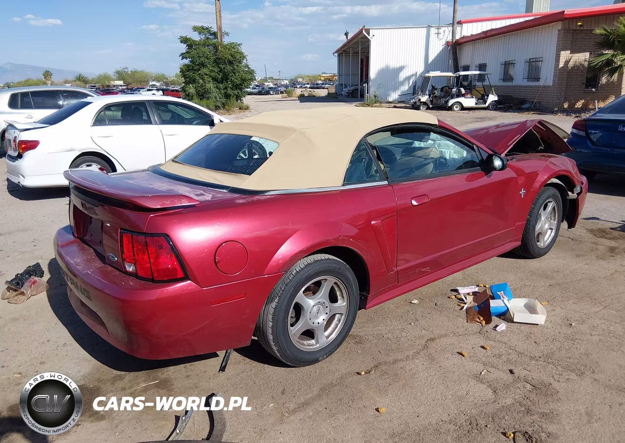 2003 Ford Mustang VIN:1FAFP444X3F450160 - 4