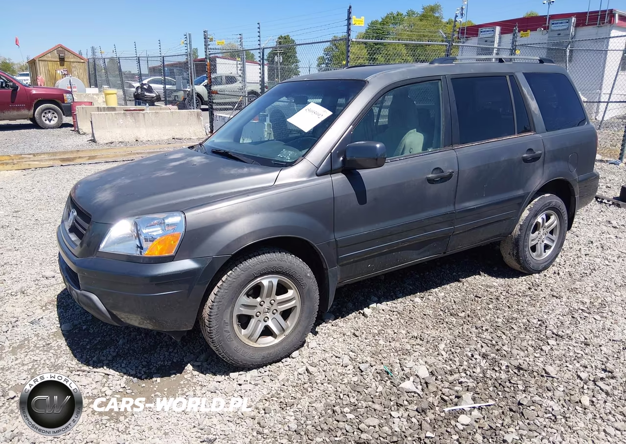 2003 Honda Pilot Ex VIN:2HKYF18463H602102 - 2