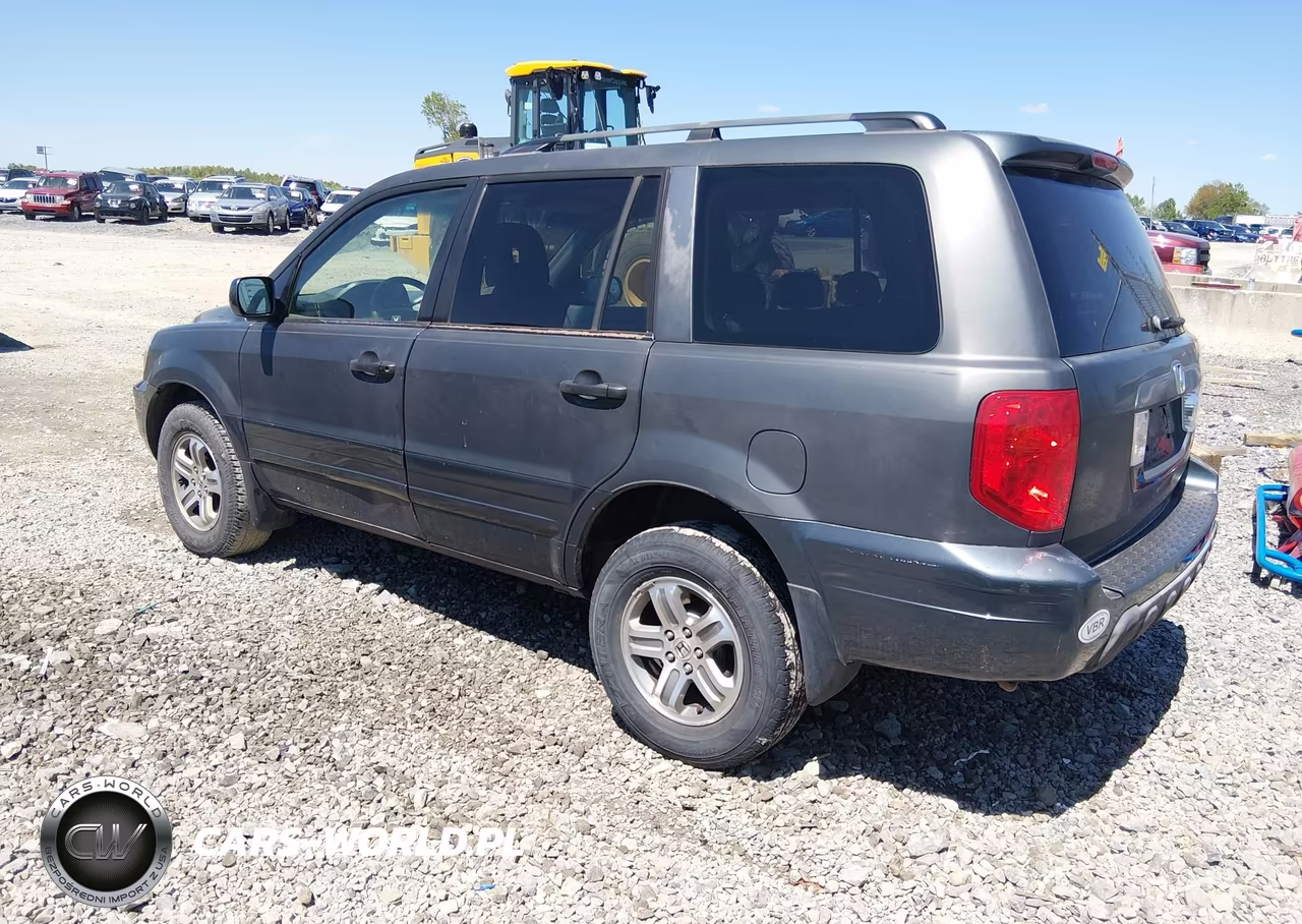 2003 Honda Pilot Ex VIN:2HKYF18463H602102 - 3