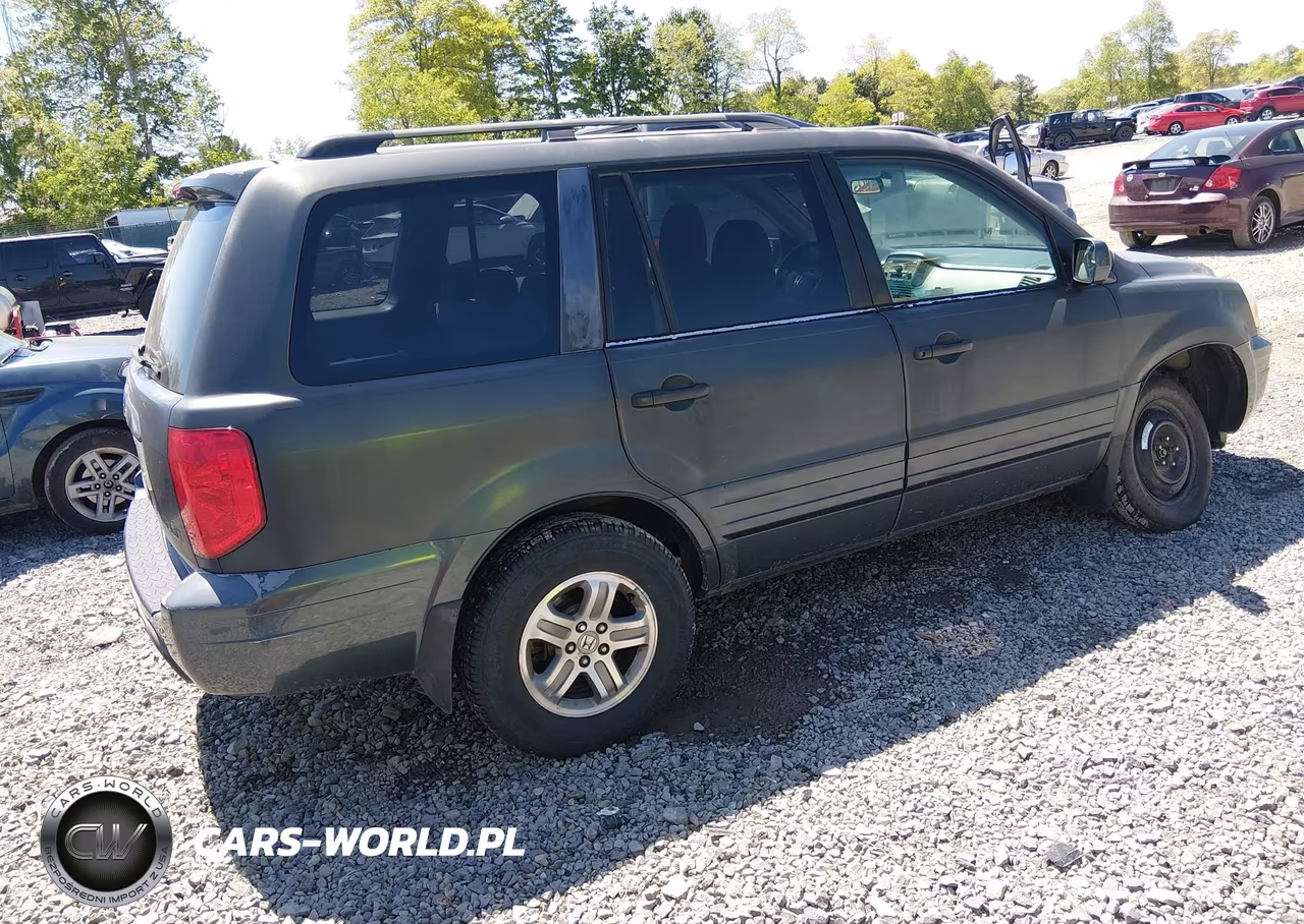 2003 Honda Pilot Ex VIN:2HKYF18463H602102 - 4