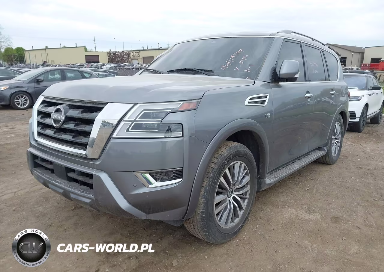 2022 Nissan Armada Sv 4Wd VIN:JN8AY2AD8N9675421 - 2