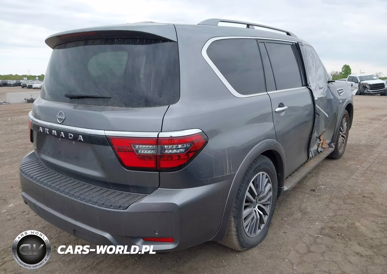 2022 Nissan Armada Sv 4Wd VIN:JN8AY2AD8N9675421 - 4