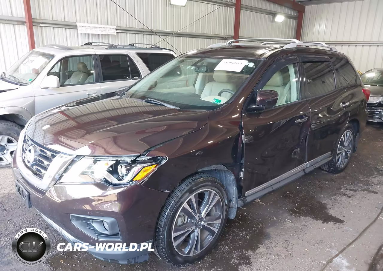 2020 Nissan Pathfinder Platinum 4Wd VIN:5N1DR2DMXLC640764 - 2