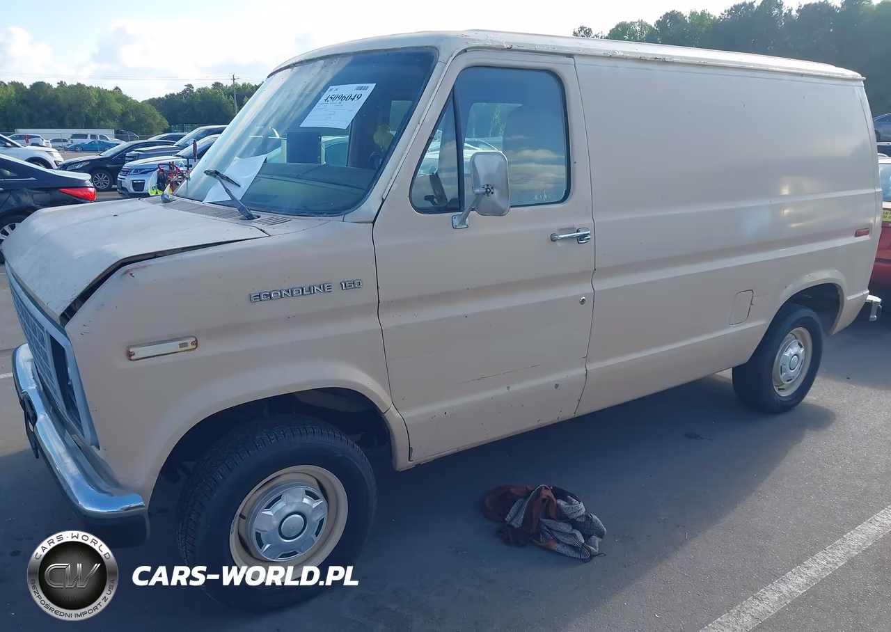 1986 Ford Econoline E150 Van VIN:1FTDE14Y9GHB83595 - 2