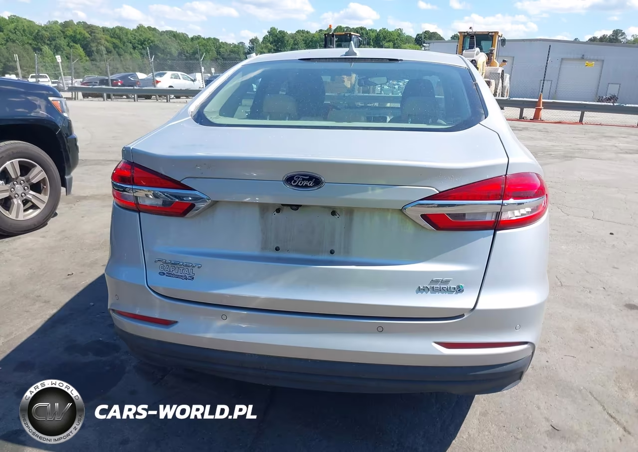 2019 Ford Fusion Hybrid Se VIN:3FA6P0LU0KR267796 - 16