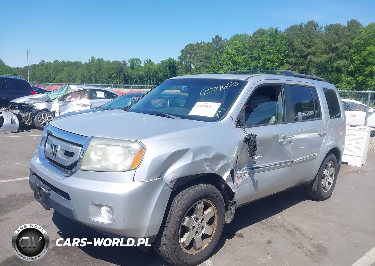 2009 Honda Pilot Touring VIN:5FNYF48839B027677 - 2