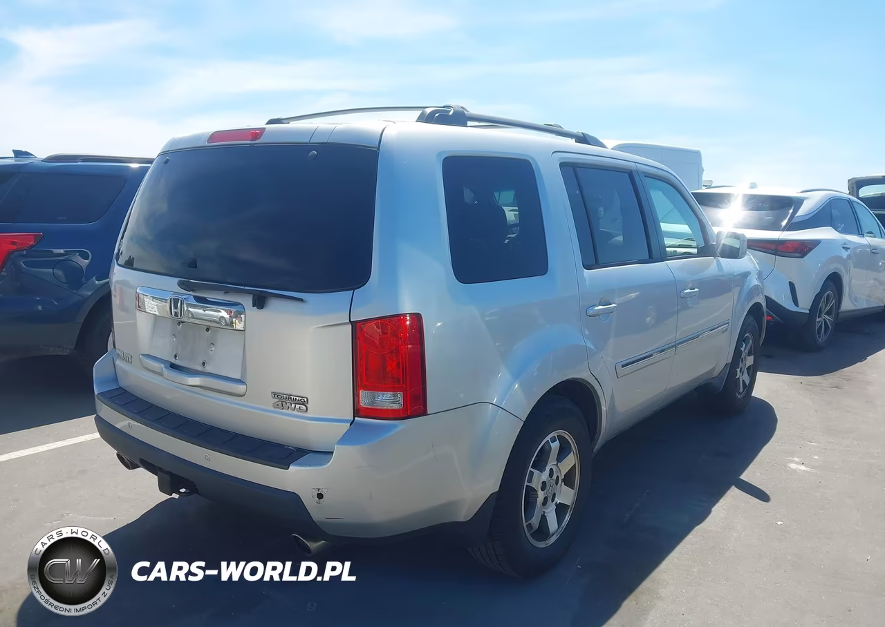 2009 Honda Pilot Touring VIN:5FNYF48839B027677 - 4
