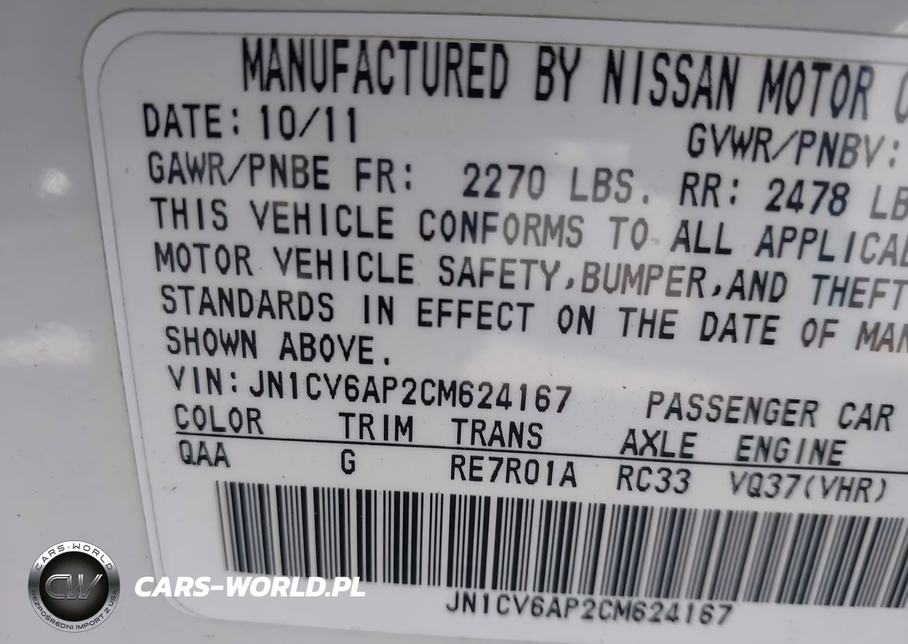 2012 Infiniti G37 Journey VIN:JN1CV6AP2CM624167 - 9