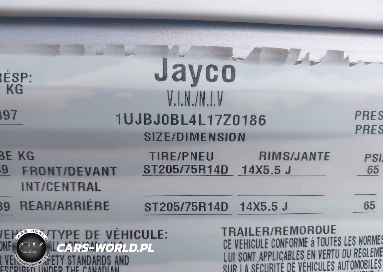 2020 Jayco Jay Flight Slx M-174 Bh VIN:1UJBJ0BL4L17Z0186 - 9