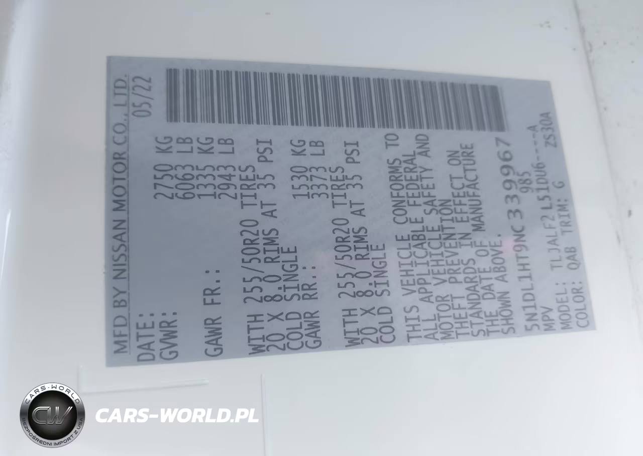 2022 Infiniti Qx60 Autograph VIN:5N1DL1HT9NC339967 - 9