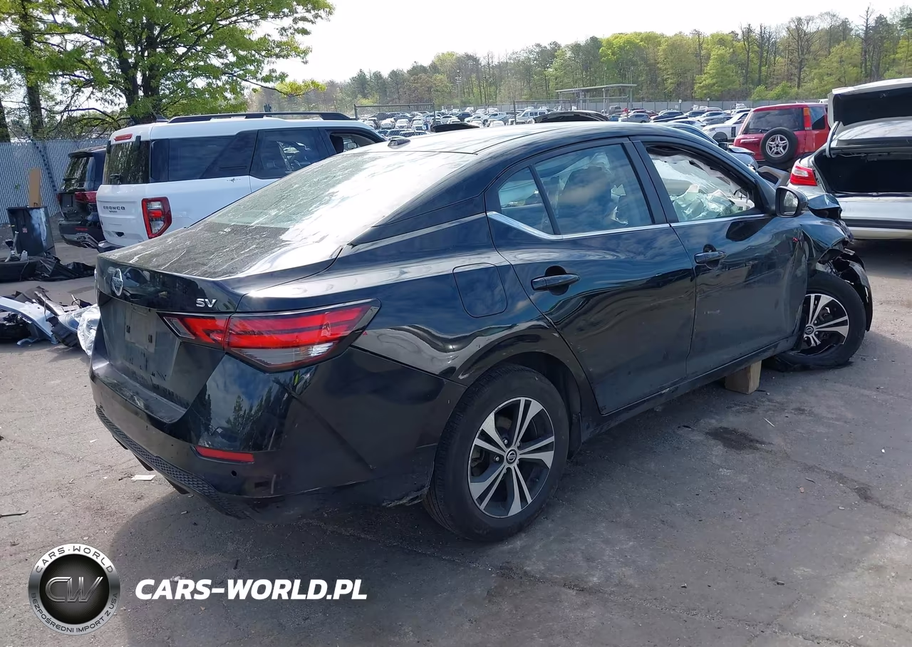 2020 Nissan Sentra Sv Xtronic Cvt VIN:3N1AB8CV1LY211368 - 4