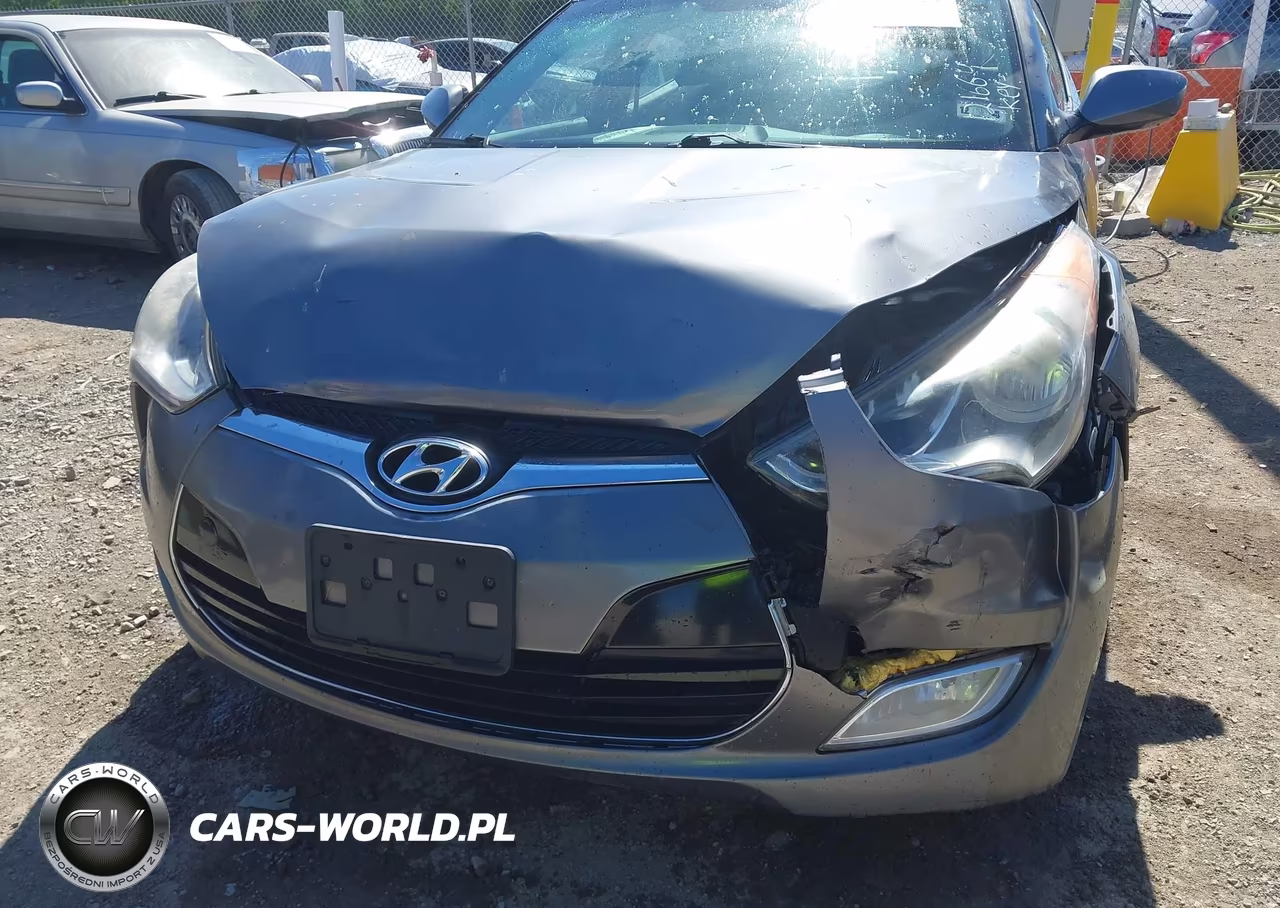 2013 Hyundai Veloster Base W-Black VIN:KMHTC6AD2DU121664 - 6
