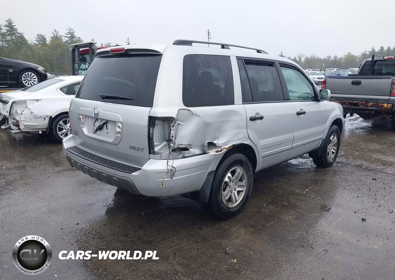 2003 Honda Pilot Ex VIN:2HKYF18463H516191 - 4