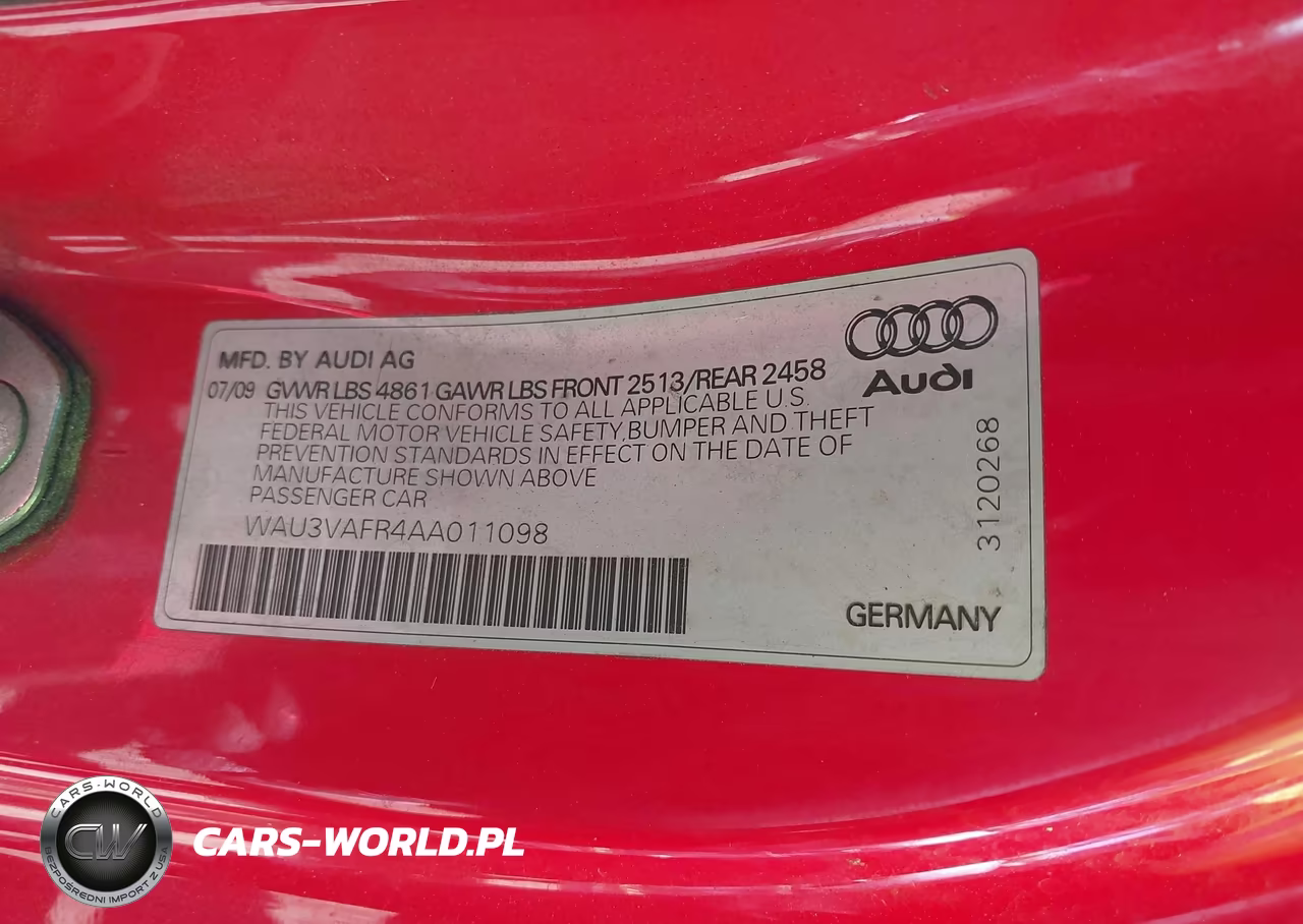 2010 Audi S5 4.2 Premium Plus VIN:WAU3VAFR4AA011098 - 9