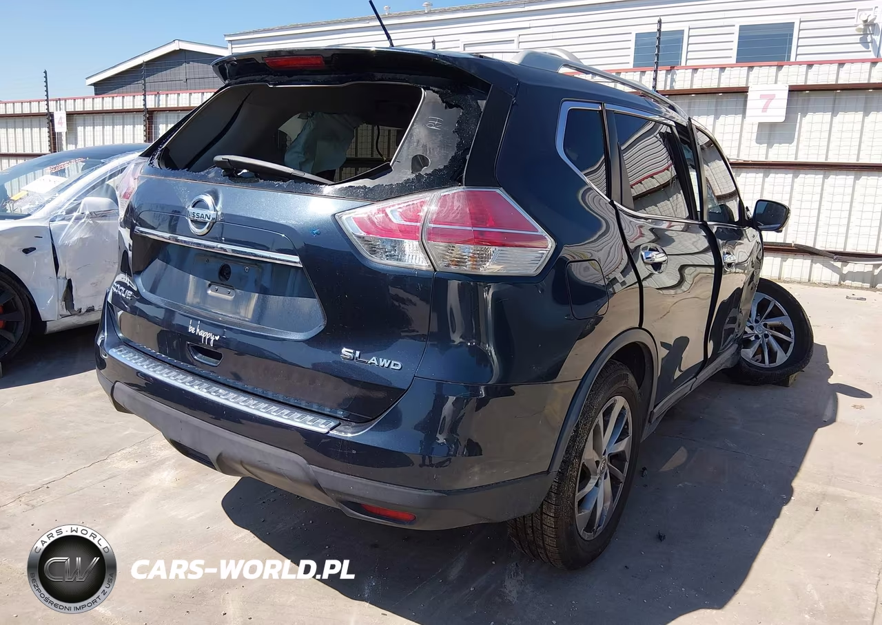 2015 Nissan Rogue Sl VIN:5N1AT2MV9FC840052 - 4