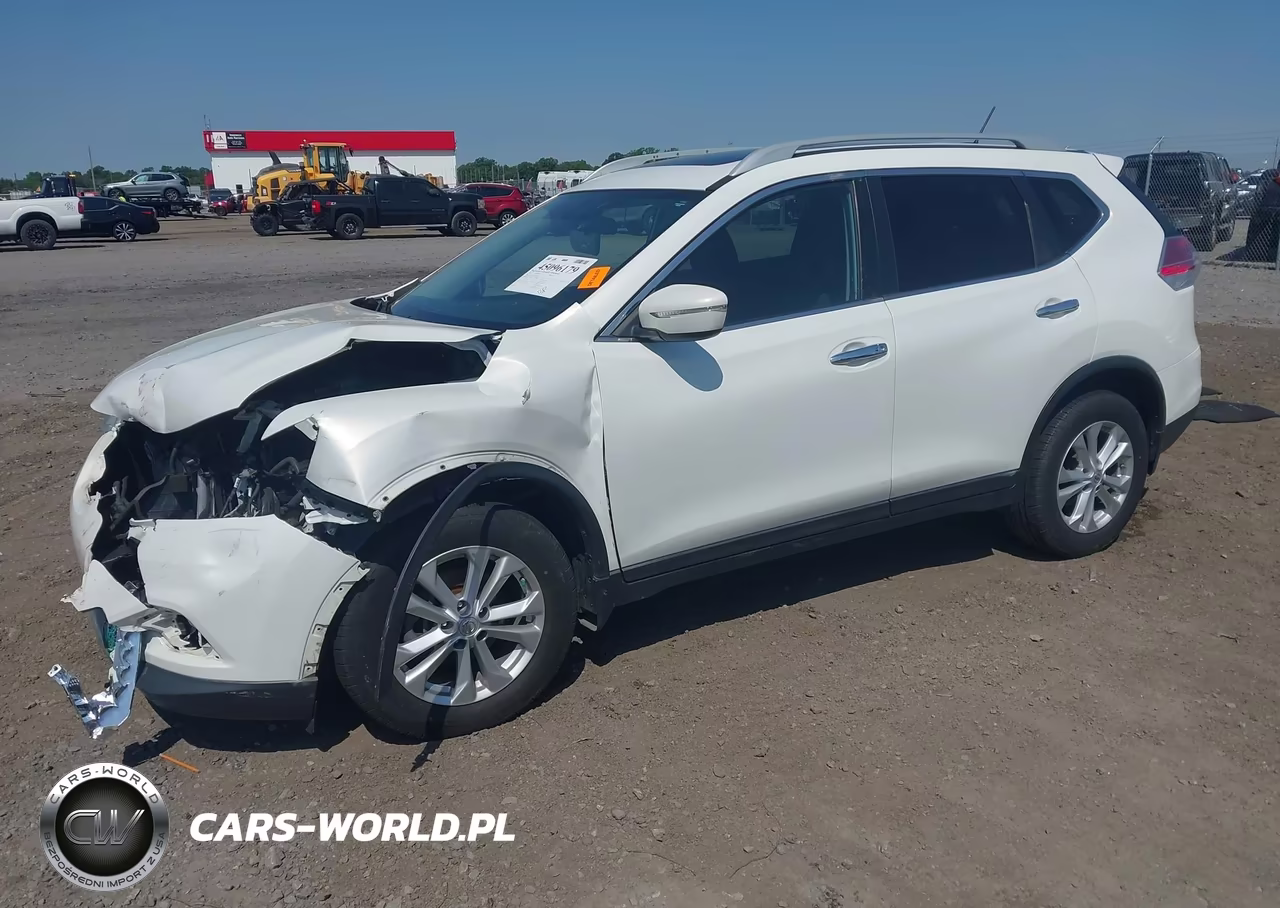 2014 Nissan Rogue Sv VIN:5N1AT2MVXEC783276 - 2