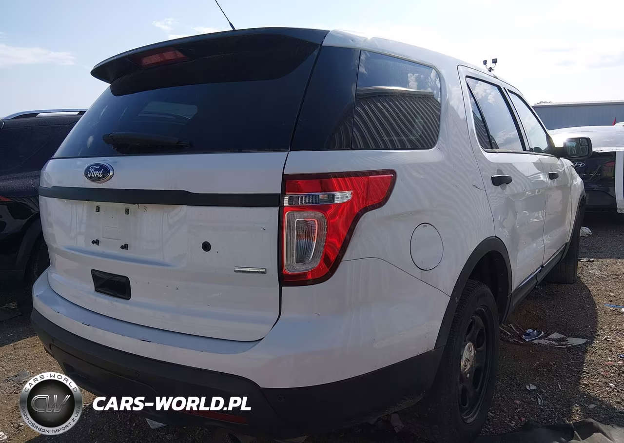 2013 Ford Utility Police Interceptor VIN:1FM5K8AR1DGC40694 - 4