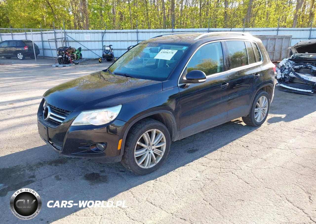 2010 Volkswagen Tiguan Se VIN:WVGBV7AX6AW510524 - 2