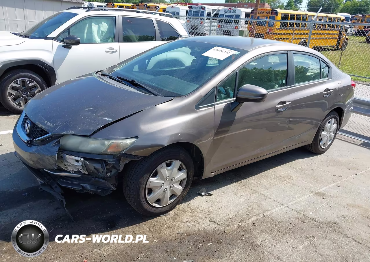 2014 Honda Civic Lx VIN:2HGFB2F56EH549998 - 2