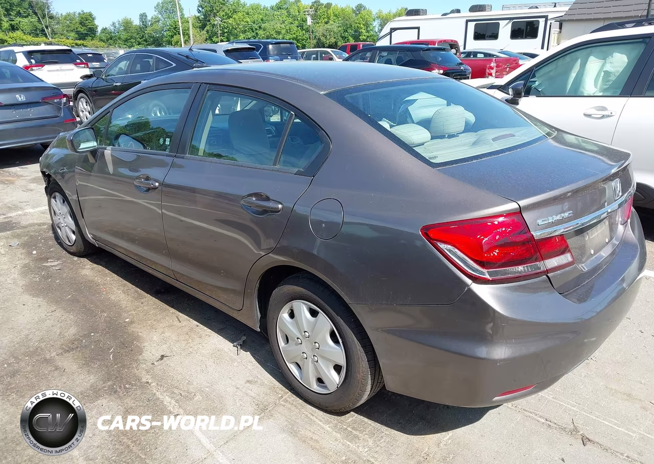 2014 Honda Civic Lx VIN:2HGFB2F56EH549998 - 3