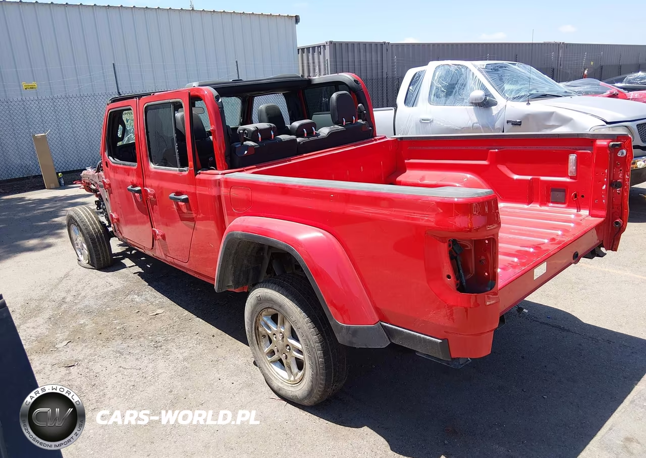 2025 Jeep Gladiator Rubicon VIN:1C6RJTBG9SL549589 - 3