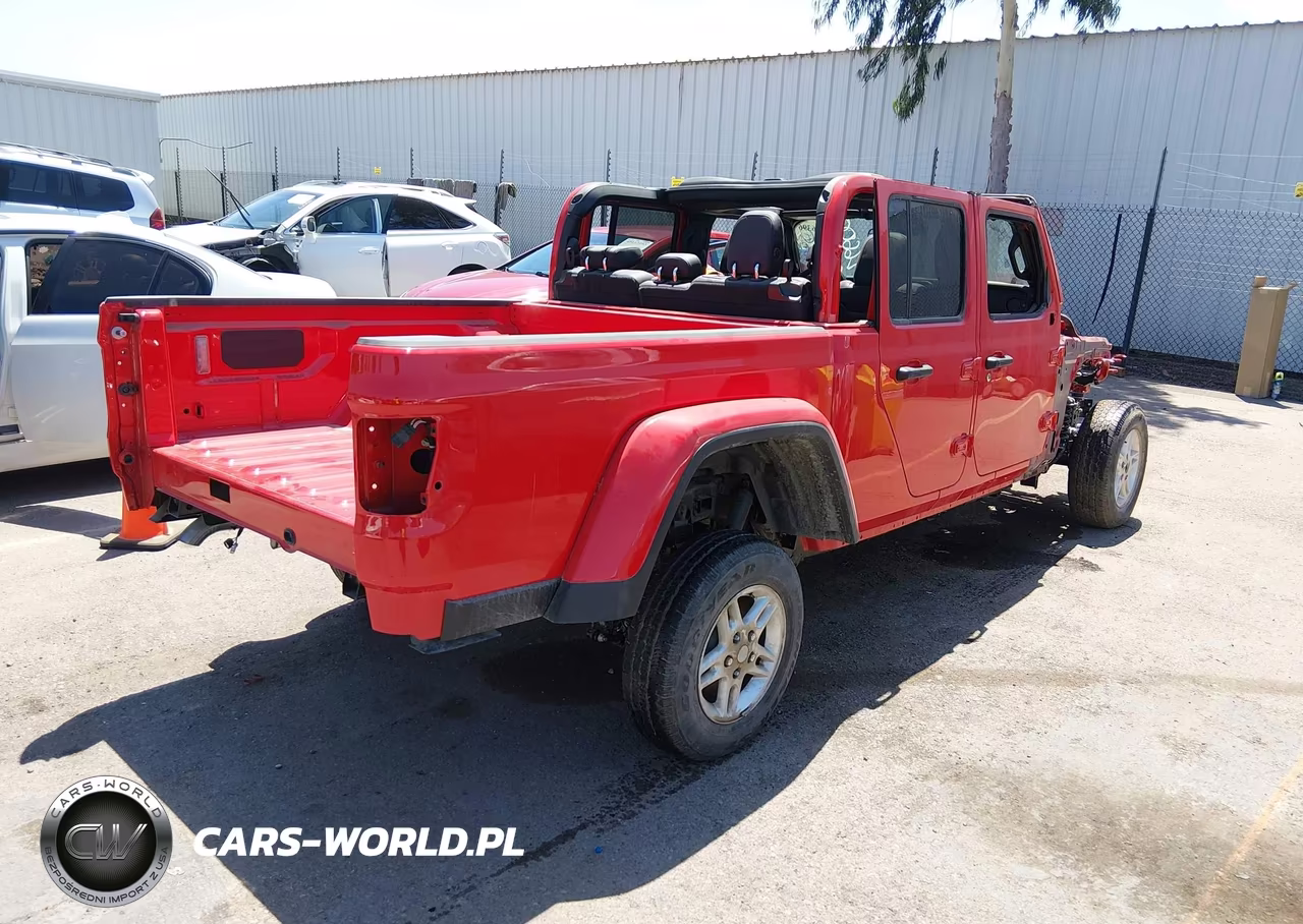 2025 Jeep Gladiator Rubicon VIN:1C6RJTBG9SL549589 - 4