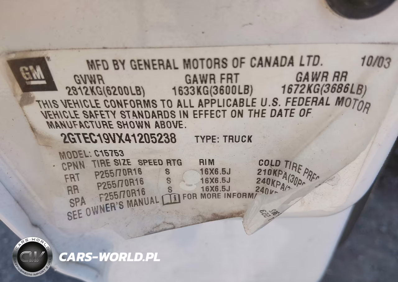 2004 GMC Sierra 1500 Sle VIN:2GTEC19VX41205238 - 9