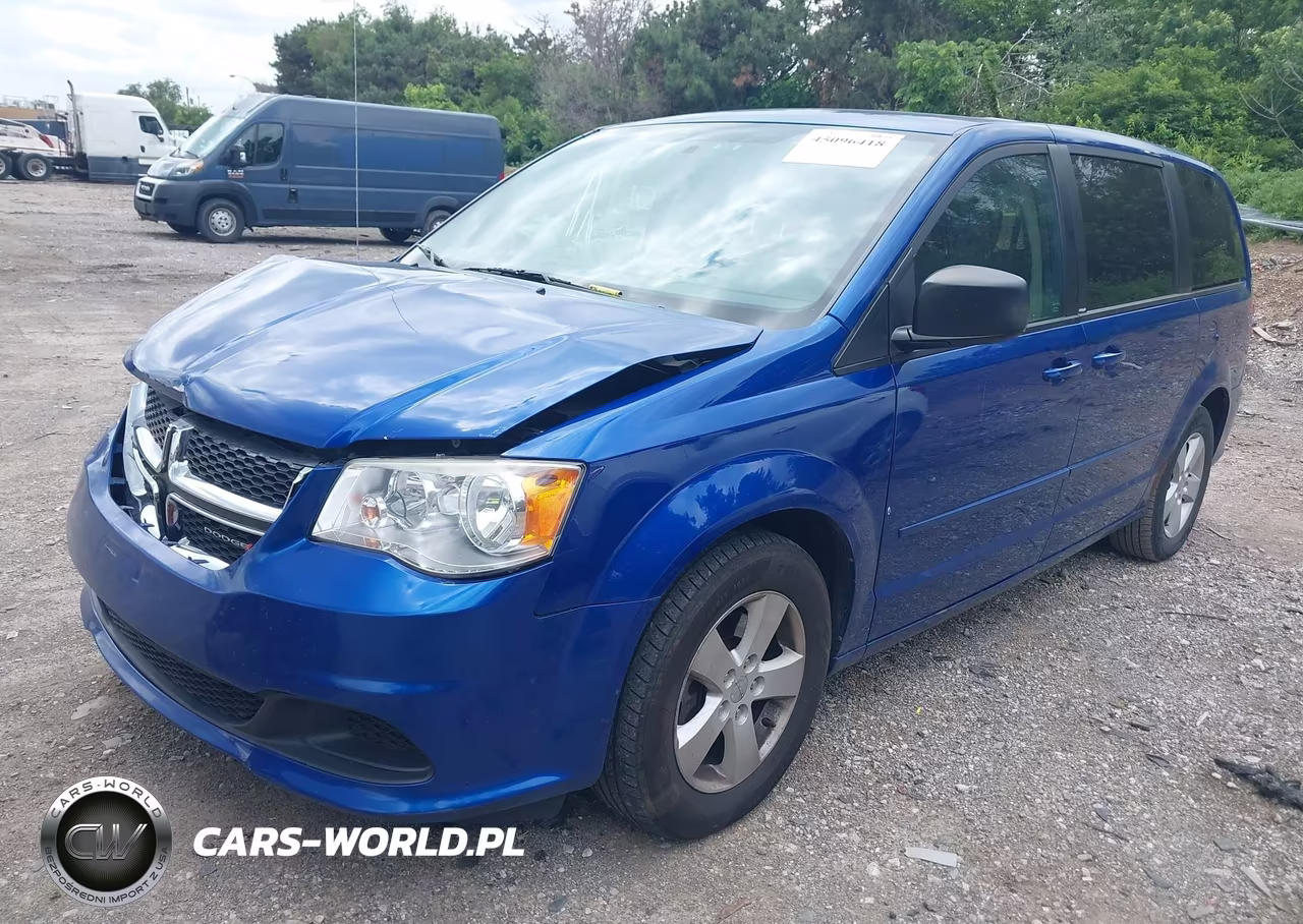 2013 Dodge Grand Caravan Se VIN:2C4RDGBG3DR682348 - 2