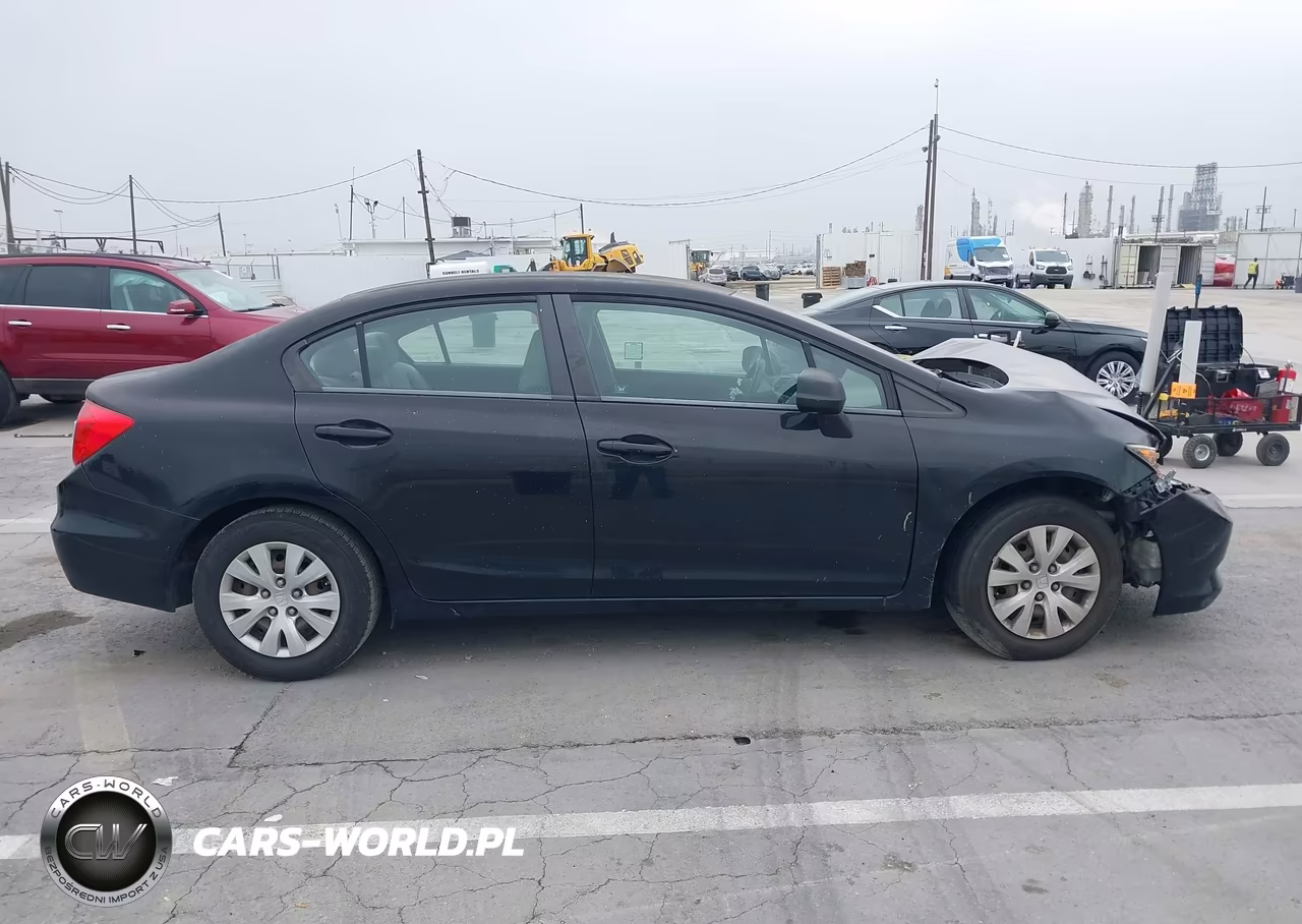 2012 Honda Civic Lx VIN:19XFB2F52CE388444 - 13