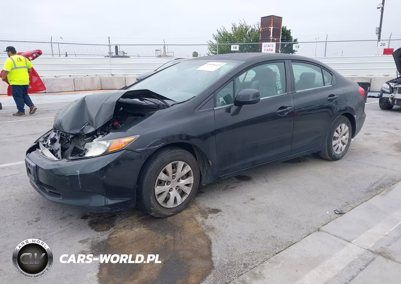 2012 Honda Civic Lx VIN:19XFB2F52CE388444 - 2