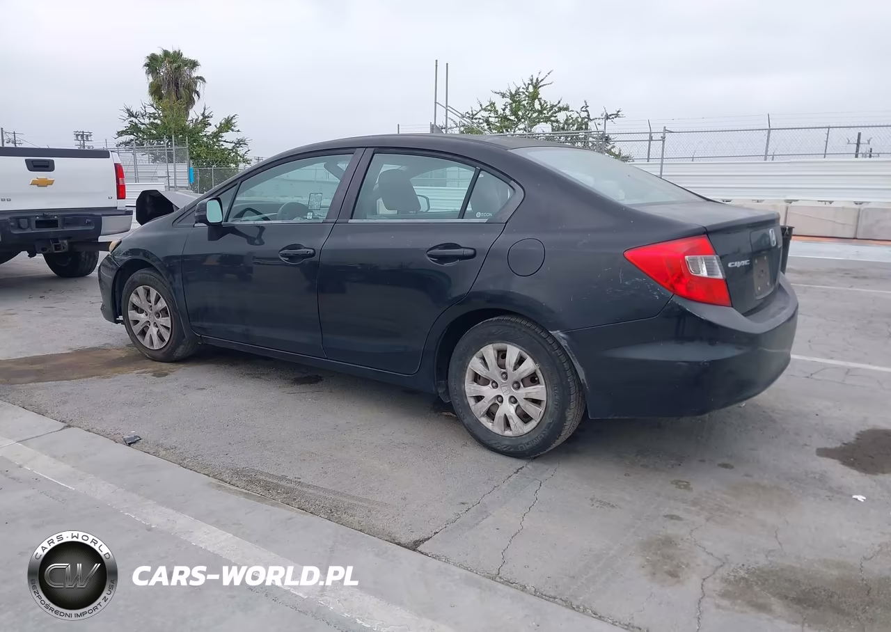 2012 Honda Civic Lx VIN:19XFB2F52CE388444 - 3
