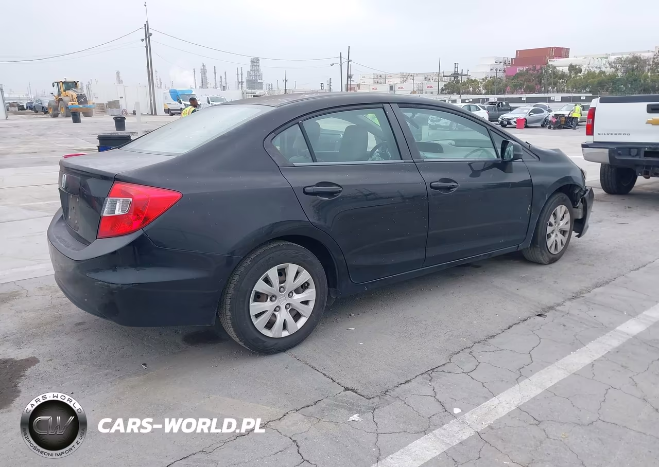 2012 Honda Civic Lx VIN:19XFB2F52CE388444 - 4