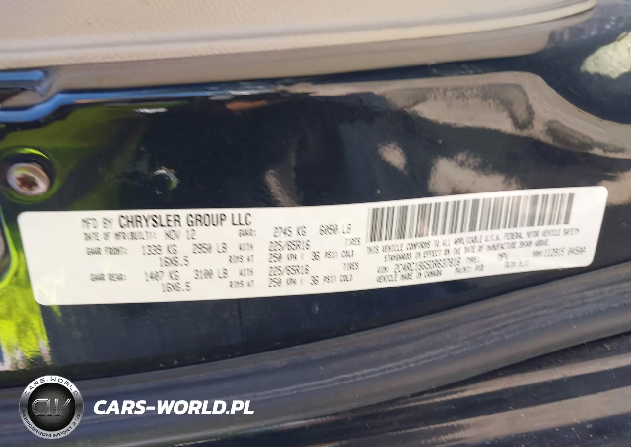 2013 Chrysler Town & Country Touring VIN:2C4RC1BG5DR637816 - 9
