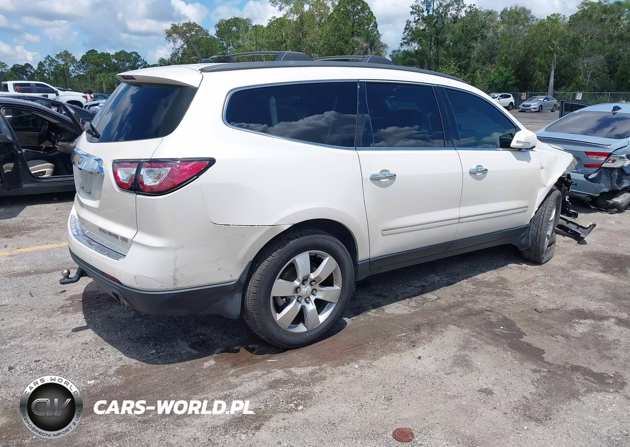 2015 Chevrolet Traverse Ltz VIN:1GNKRJKD7FJ127021 - 4