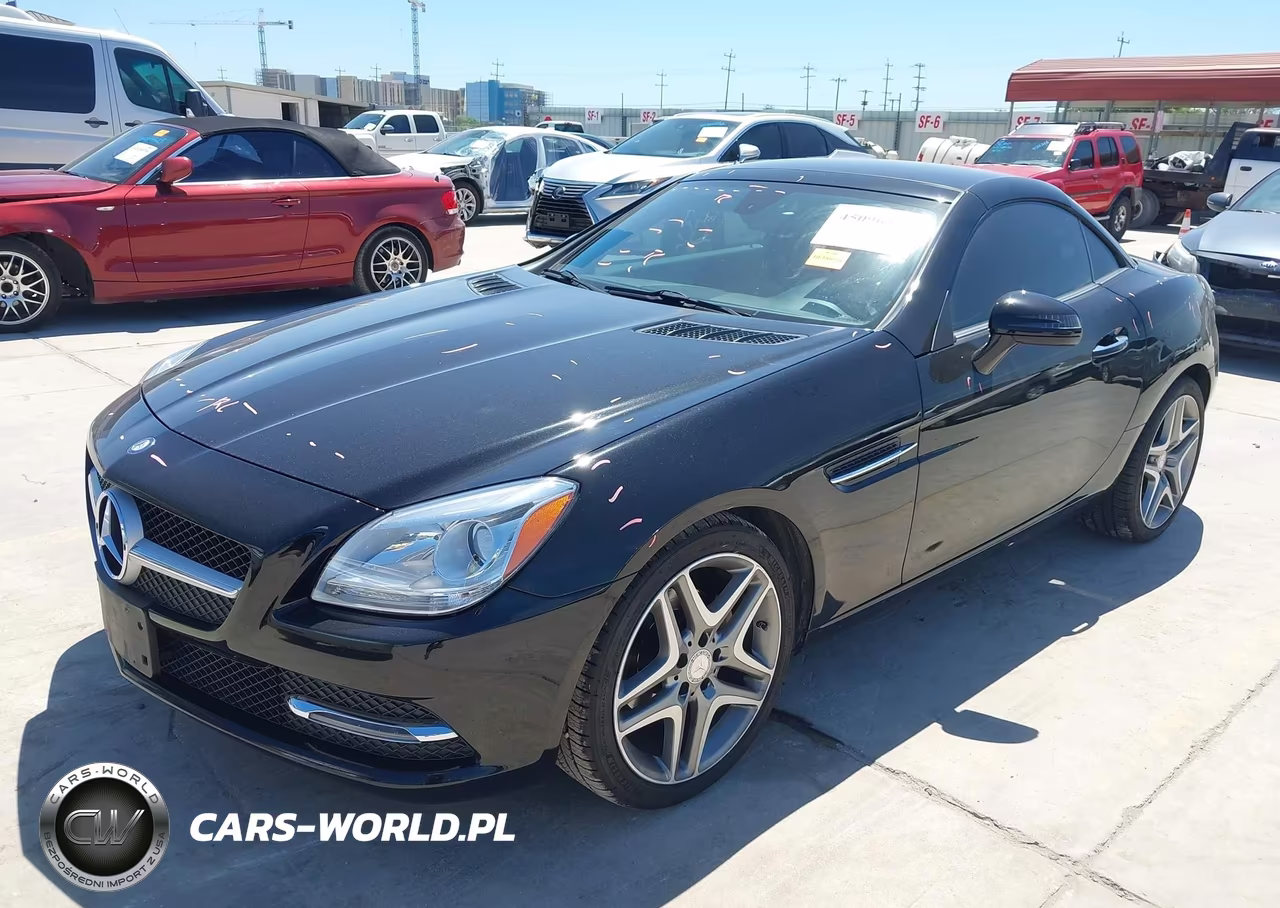 2014 Mercedes-Benz Slk 250 VIN:WDDPK4HA1EF080240 - 2