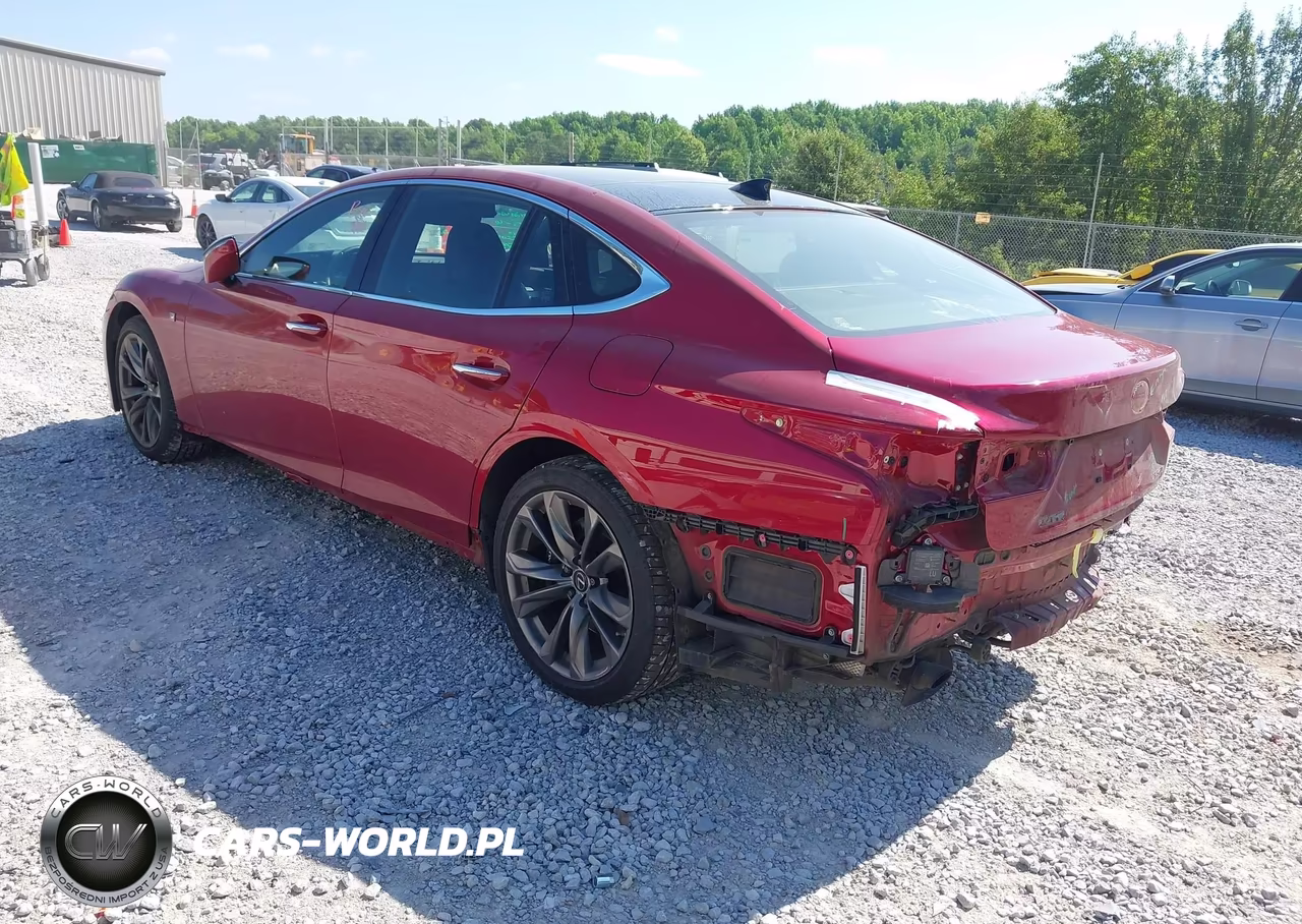 2018 Lexus Ls 500 F Sport VIN:JTHB51FF1J5002869 - 3