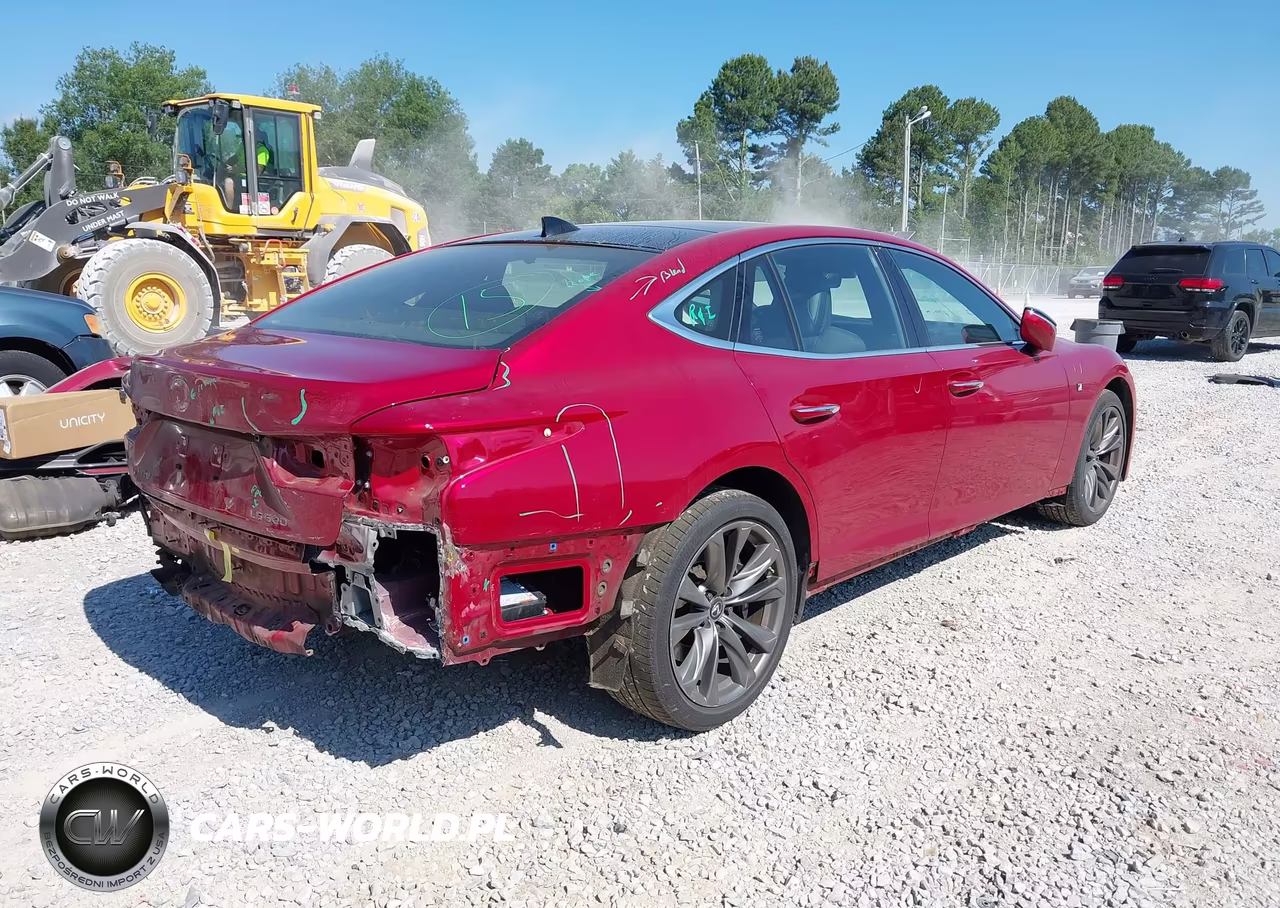2018 Lexus Ls 500 F Sport VIN:JTHB51FF1J5002869 - 4