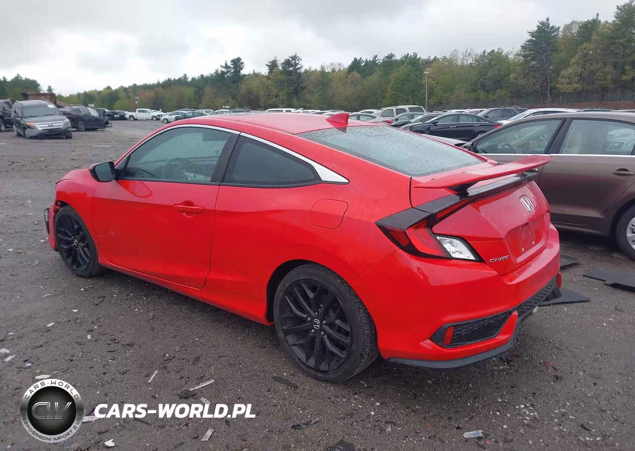 2020 Honda Civic Si Coupe VIN:2HGFC3A53LH750121 - 3