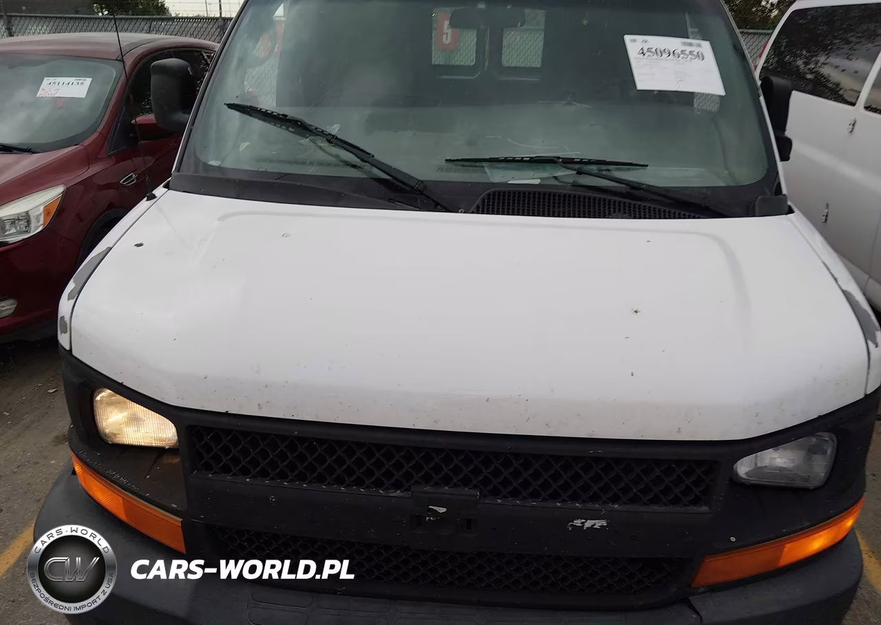 2008 Chevrolet Express Work Van VIN:1GCGG25C681212500 - 10