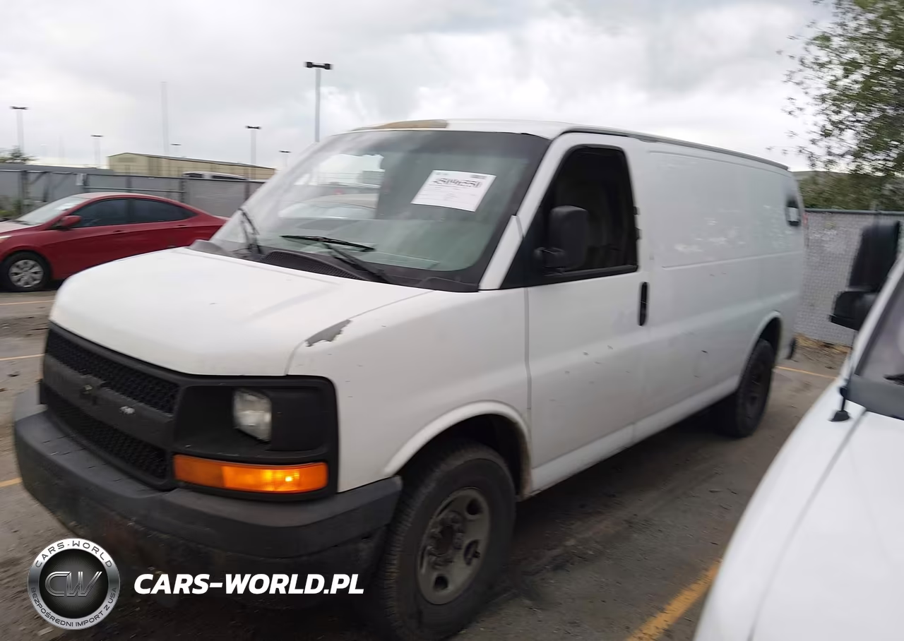 2008 Chevrolet Express Work Van VIN:1GCGG25C681212500 - 2